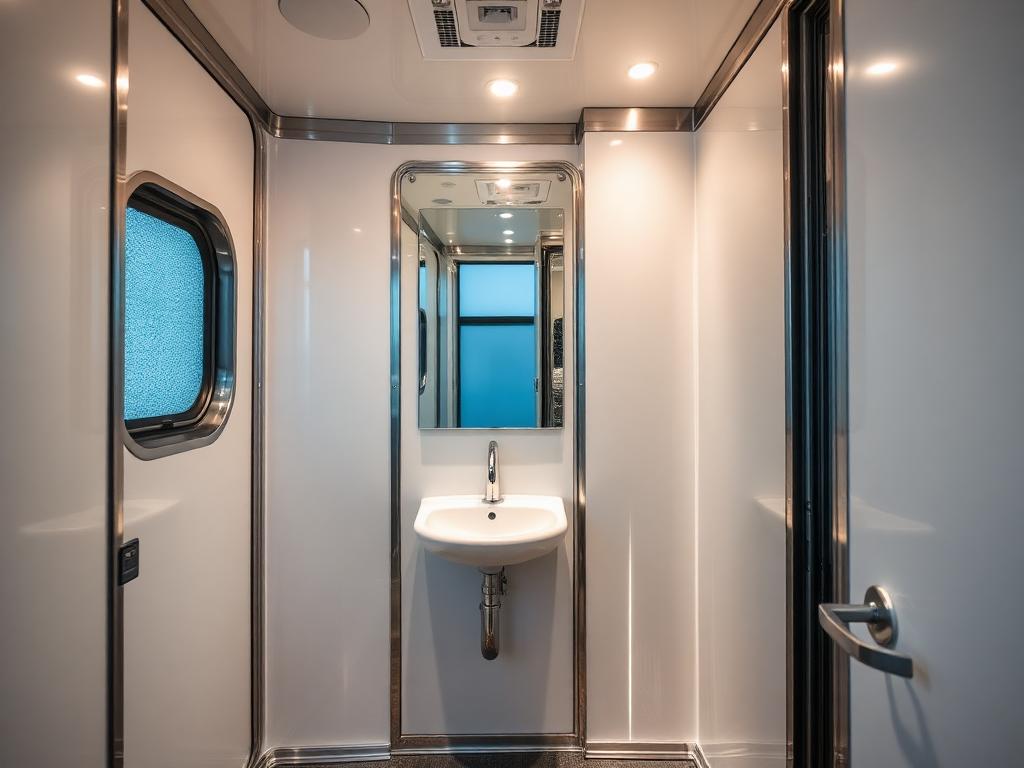 Luxury Restroom Trailers in Americus, GA